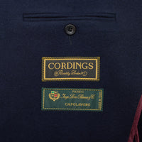 Navy Buckingham Knit Jacket