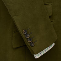 Olive Green Keighley Moleskin Jacket