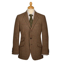 Brown Dalmore Harris Tweed Jacket