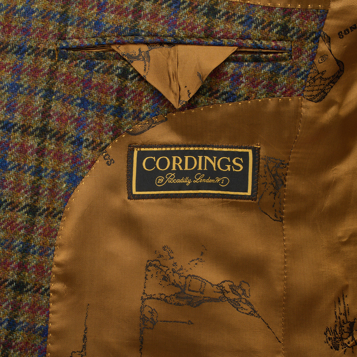 Green Shipley Shetland Jacket