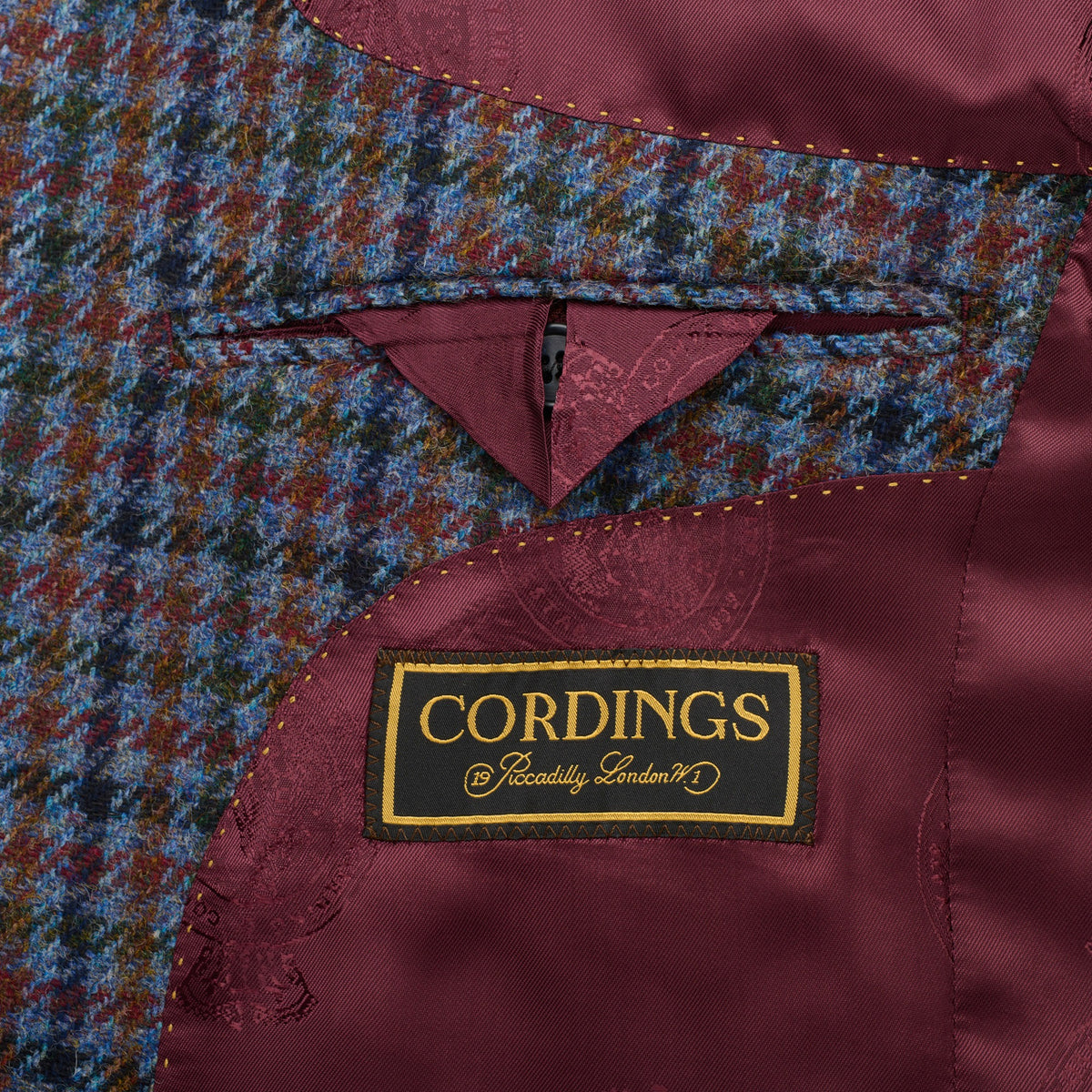 Navy Shipley Shetland Jacket