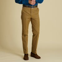 Khaki Zip Fly Chinos