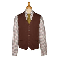 Brown Merino Waistcoat