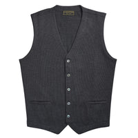 Charcoal Merino Waistcoat
