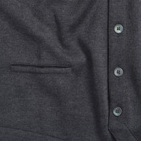 Charcoal Merino Waistcoat