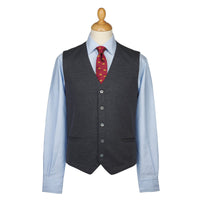 Charcoal Merino Waistcoat