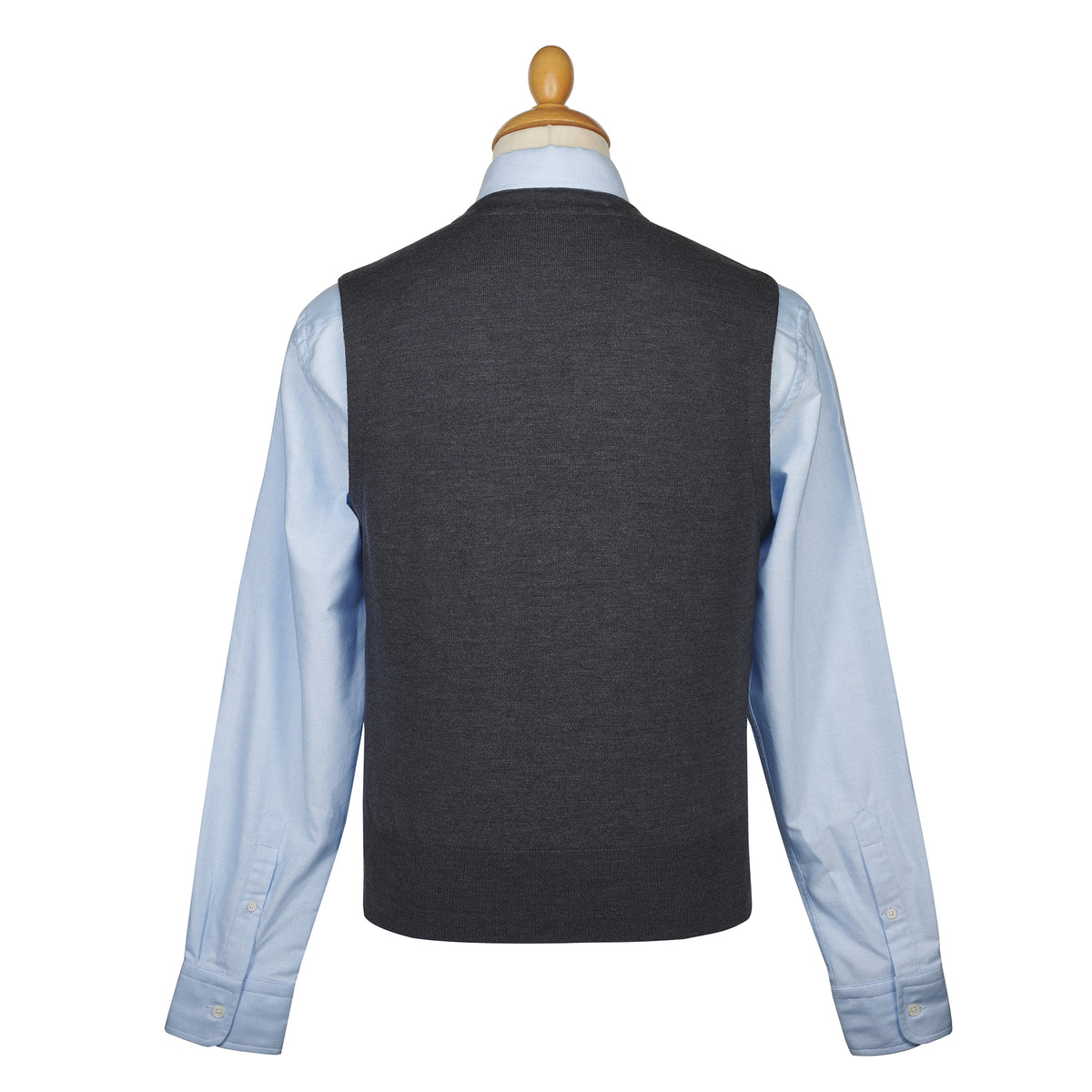 Charcoal Merino Waistcoat