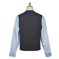 Charcoal Merino Waistcoat