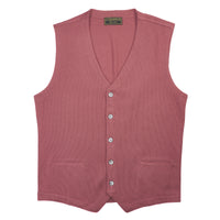 Pale Pink Merino Waistcoat