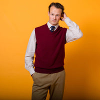 Bordeaux Lambswool Slipover