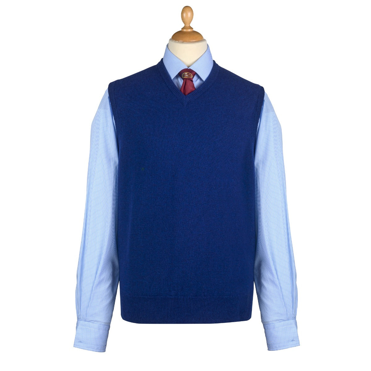Indigo Blue Lamswool Slipover