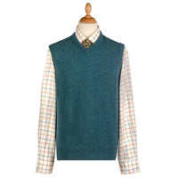 Hunter Green Lambswool Slipover
