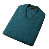 Hunter Green Lambswool Slipover