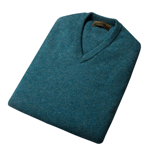 Hunter Green Lambswool Slipover