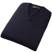 Navy Lambswool Slipover