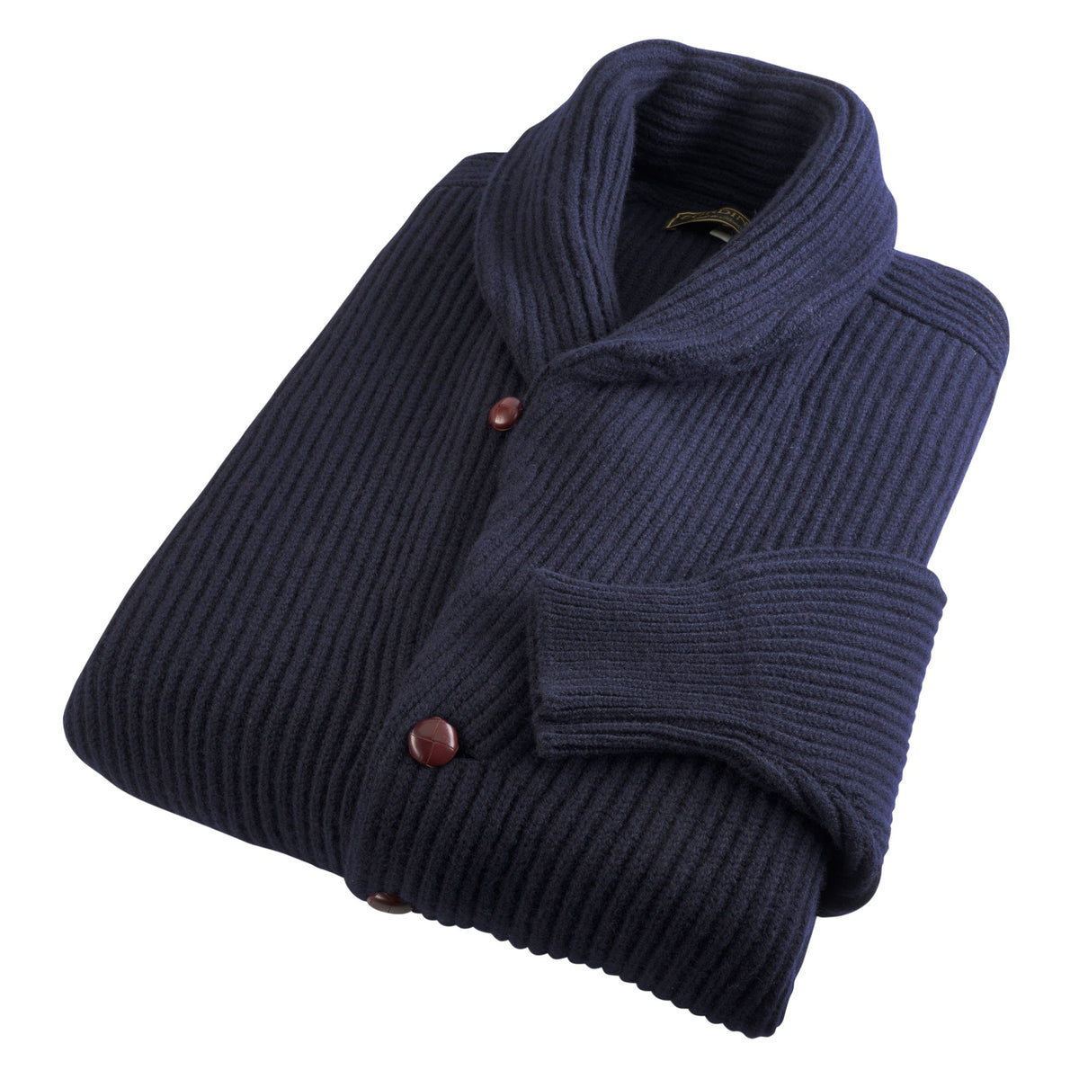 Navy 4 Ply  Lambswool Cardigan