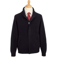 Navy Sloane Knitted Jacket