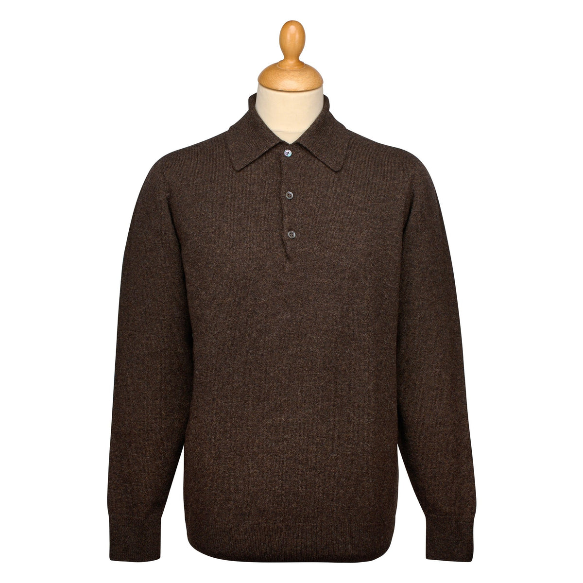 Chocolate Polo Jumper
