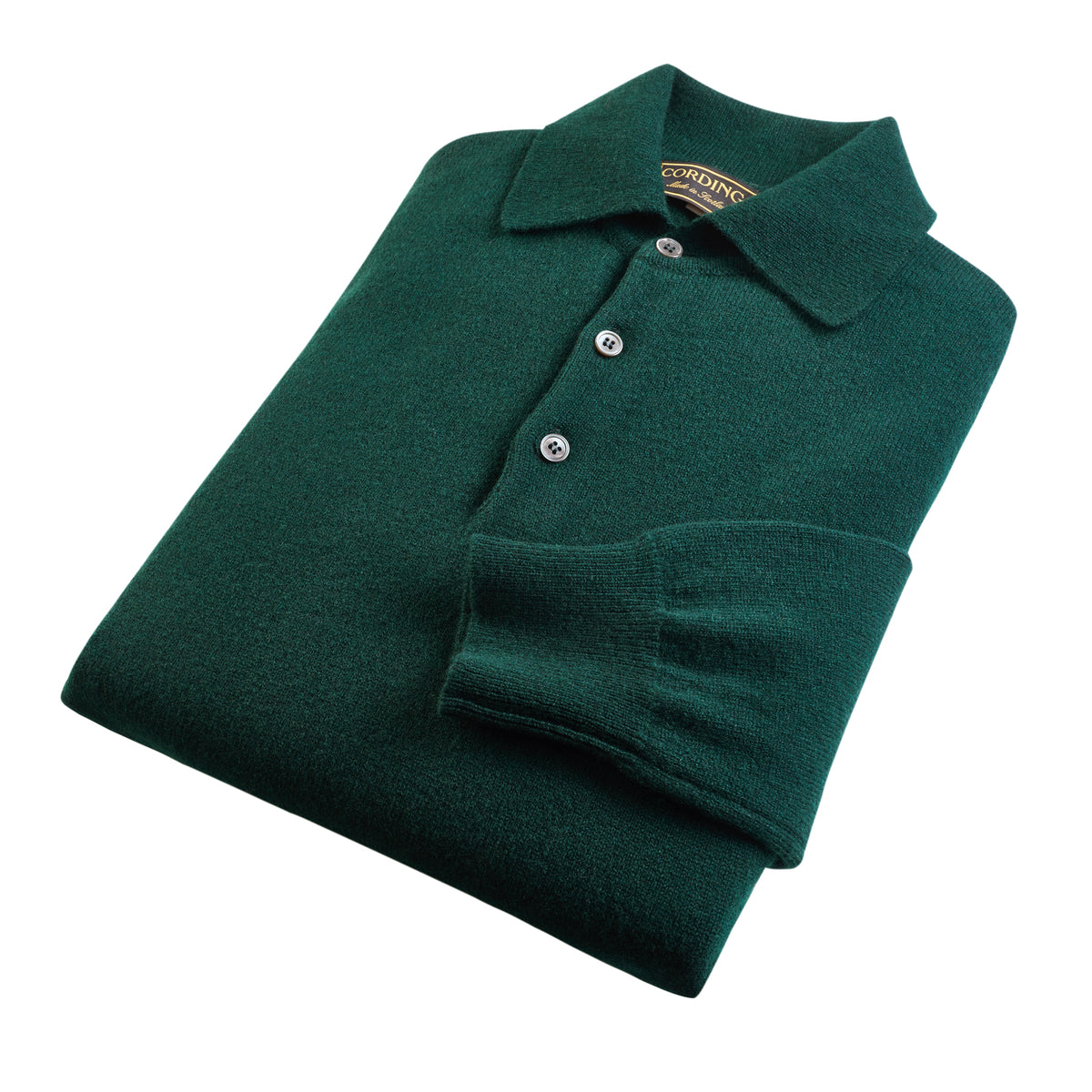 Tartan Polo Merino Jumper