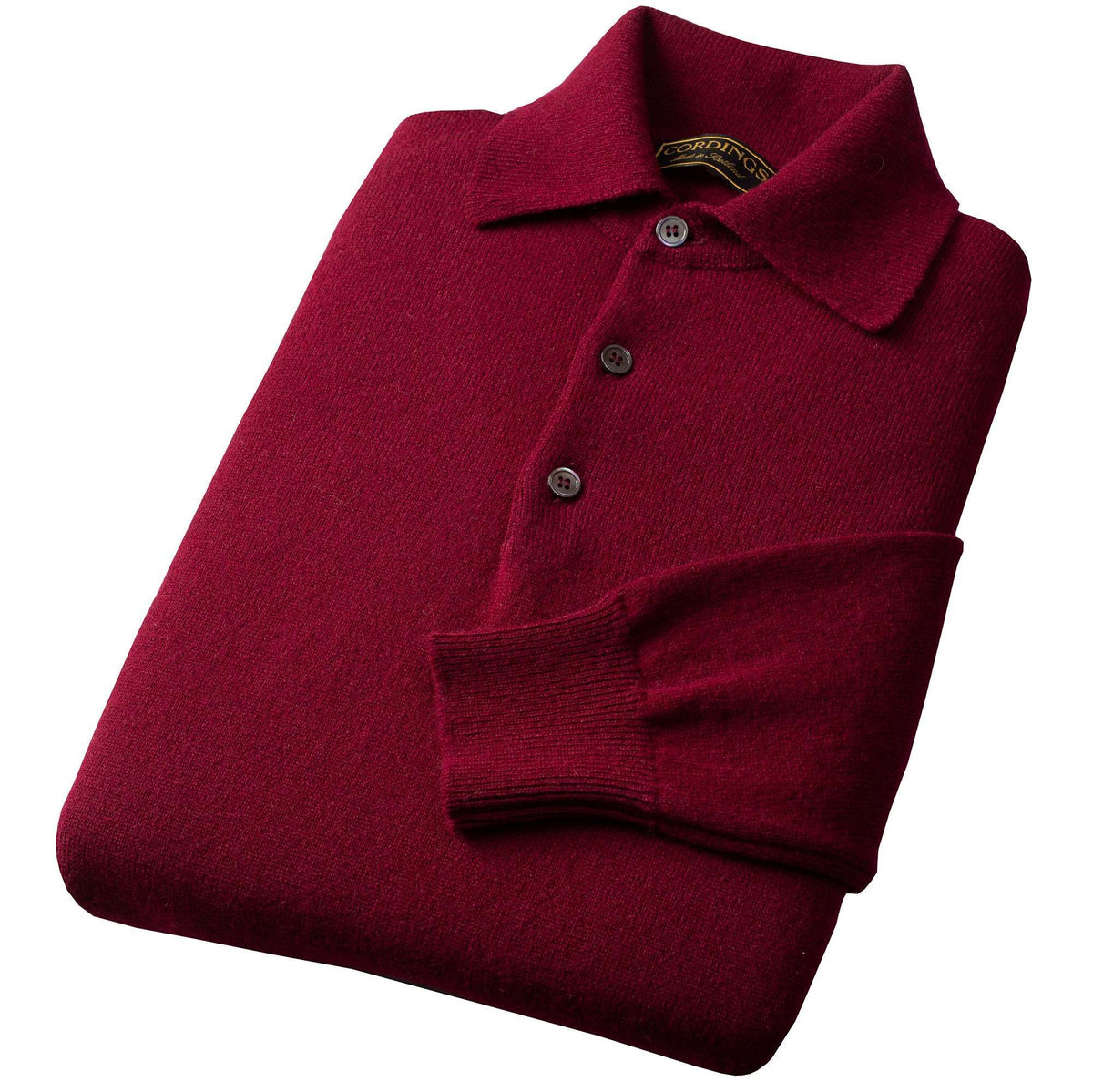 Bordeaux Polo Lambswool Jumper