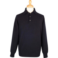 Navy Polo Jumper