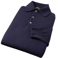 Navy Polo Jumper