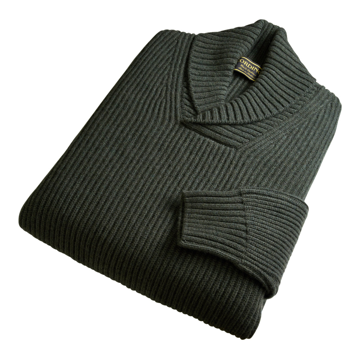 Loden Green Army Rib Pullover