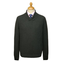 Loden Green Army Rib Pullover