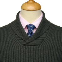 Loden Green Army Rib Pullover