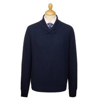 Navy Army Rib Pullover