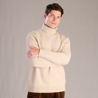 Light Beige Douglas Rollneck