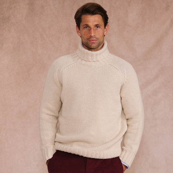 Cream Submariner Rollneck