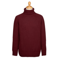 Red Claret Submariner Rollneck