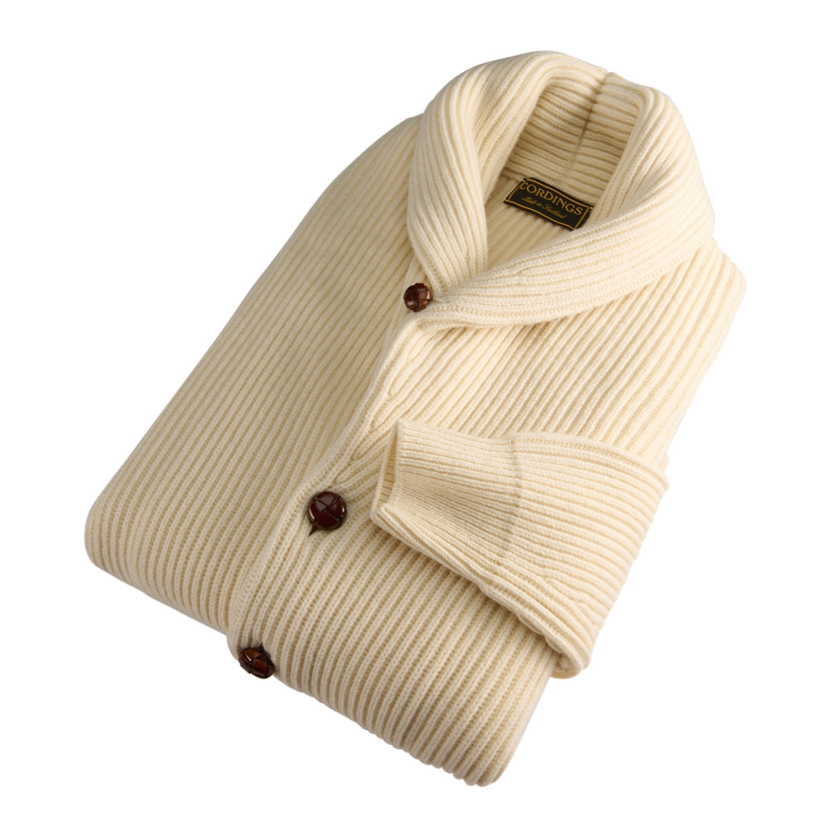 Ecru George Shawl Cardigan