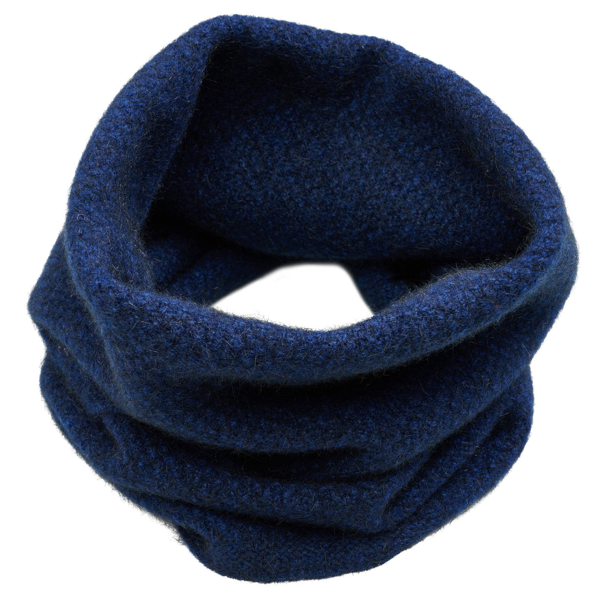 Navy Possum Cowl Neck Warmer