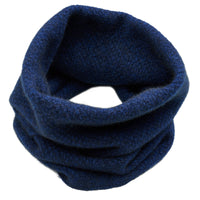 Navy Possum Cowl Neck Warmer