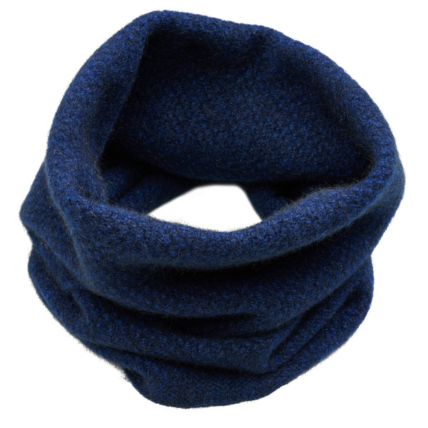 Navy Possum Cowl Neck Warmer