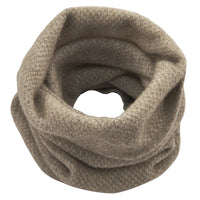 Taupe Possum Cowl Neck Warmer