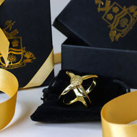 Gold Scarf Ring