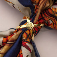 Gold Scarf Ring