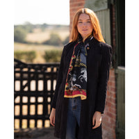 Gold Hold Your Horses Classic Scarf