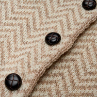 Cream Killala Herringbone Poncho