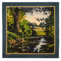 Down by the River Silk Scarf
