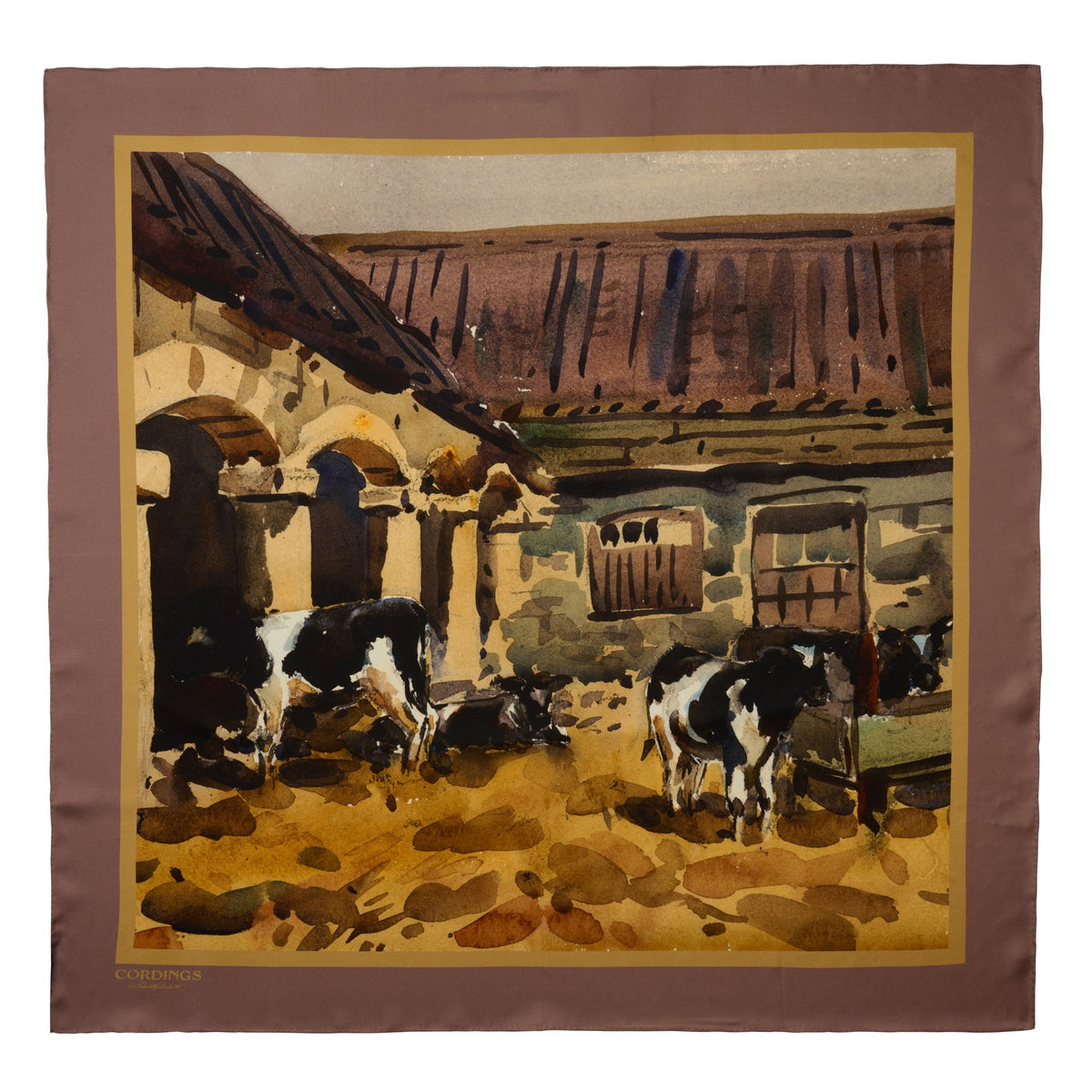 Home at Last Silk Scarf