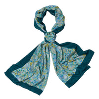 Eben Crepe De Chine Scarf made with Liberty Fabric