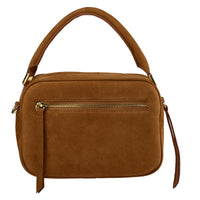 Nubuck Leather Clutch Bag