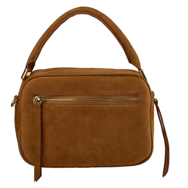 Nubuck Leather Clutch Bag