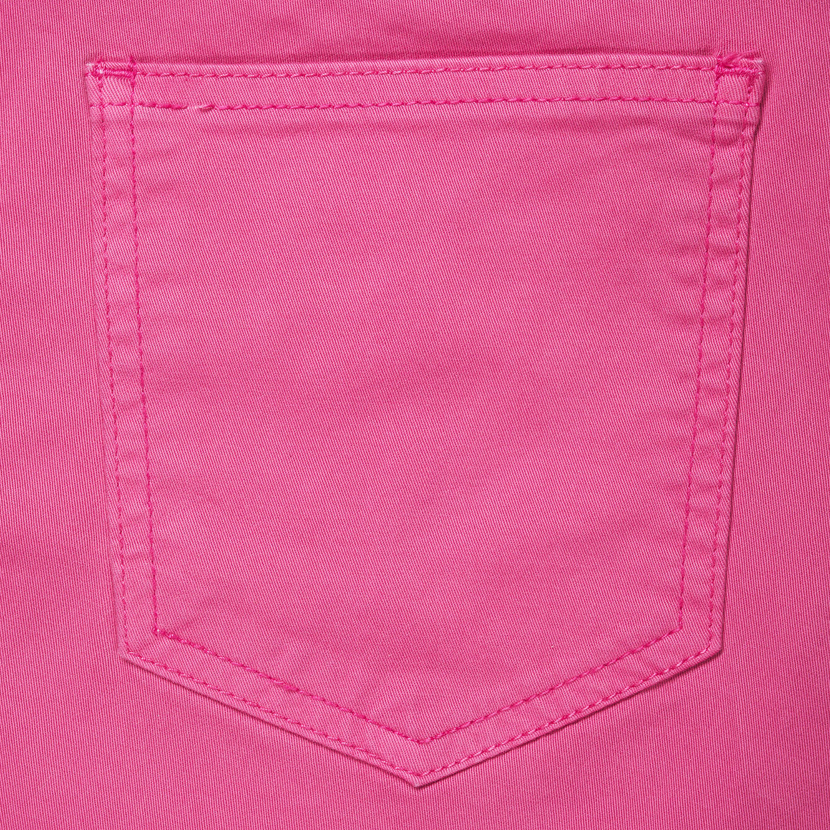 Fuchsia Pink Cotton Stretch Jeans