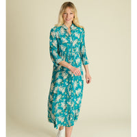 Archive Lilac Silk Dress made with Liberty Fabric