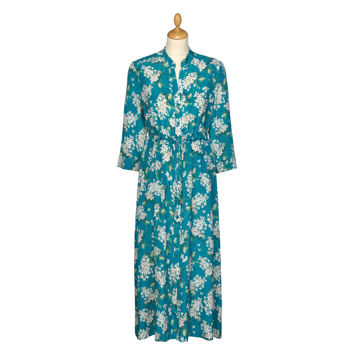 Archive Lilac Silk Dress made with Liberty Fabric